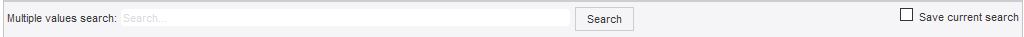 Multiple values search