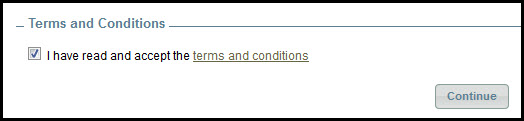 Terms and Conditions