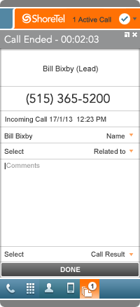 Call Panel